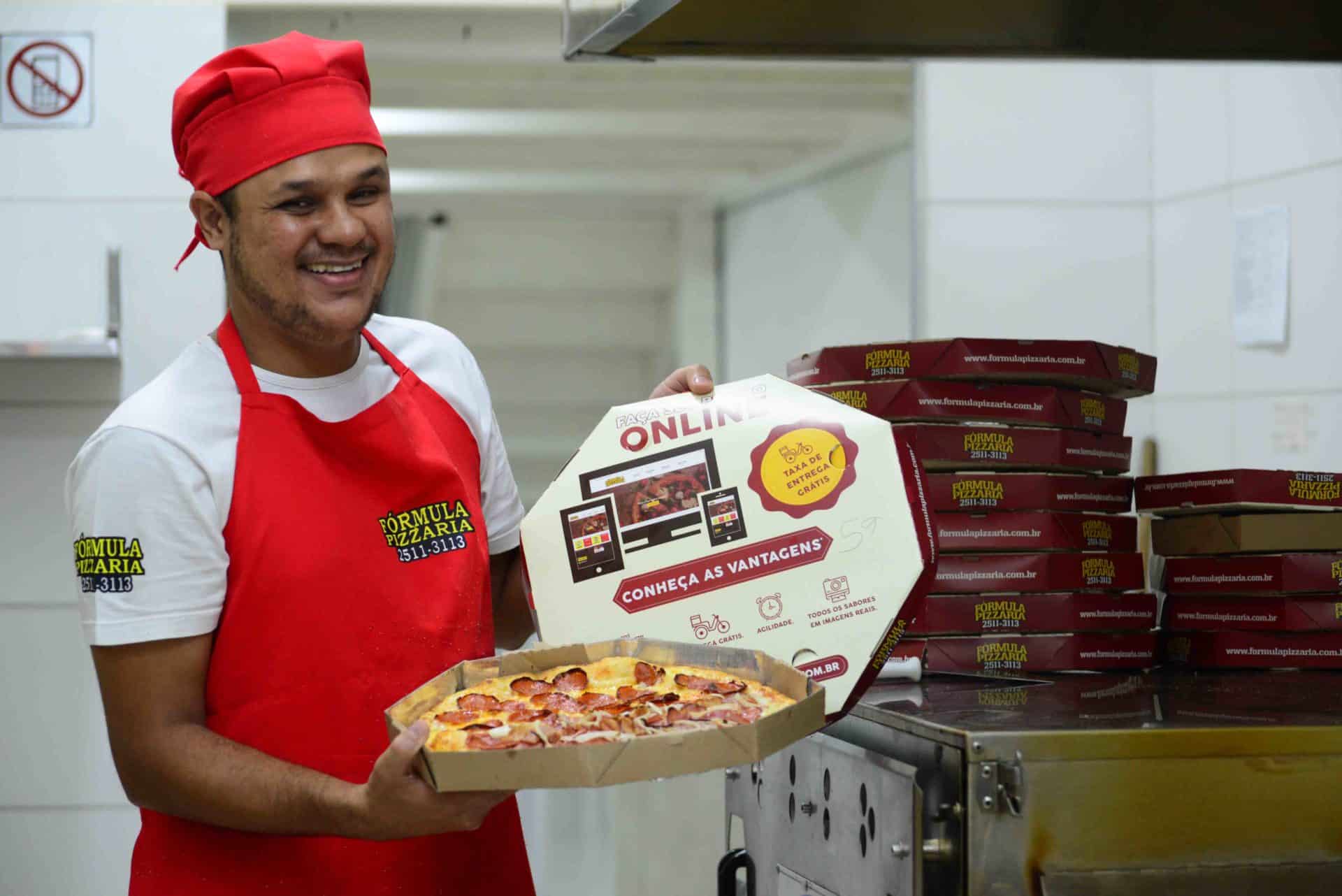 Comer bem e barato com a Fórmula Pizzaria, está entre as 8 Franquias Baratas para começar um negócio