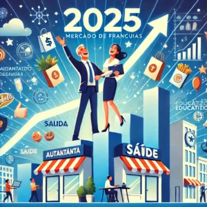 DALL·E 2025-02-25 08.46.45 - Uma imagem vibrante e otimista representando o sucesso e crescimento do mercado de franquias em 2025. A cena mostra um empresário e uma empresária sor.webp